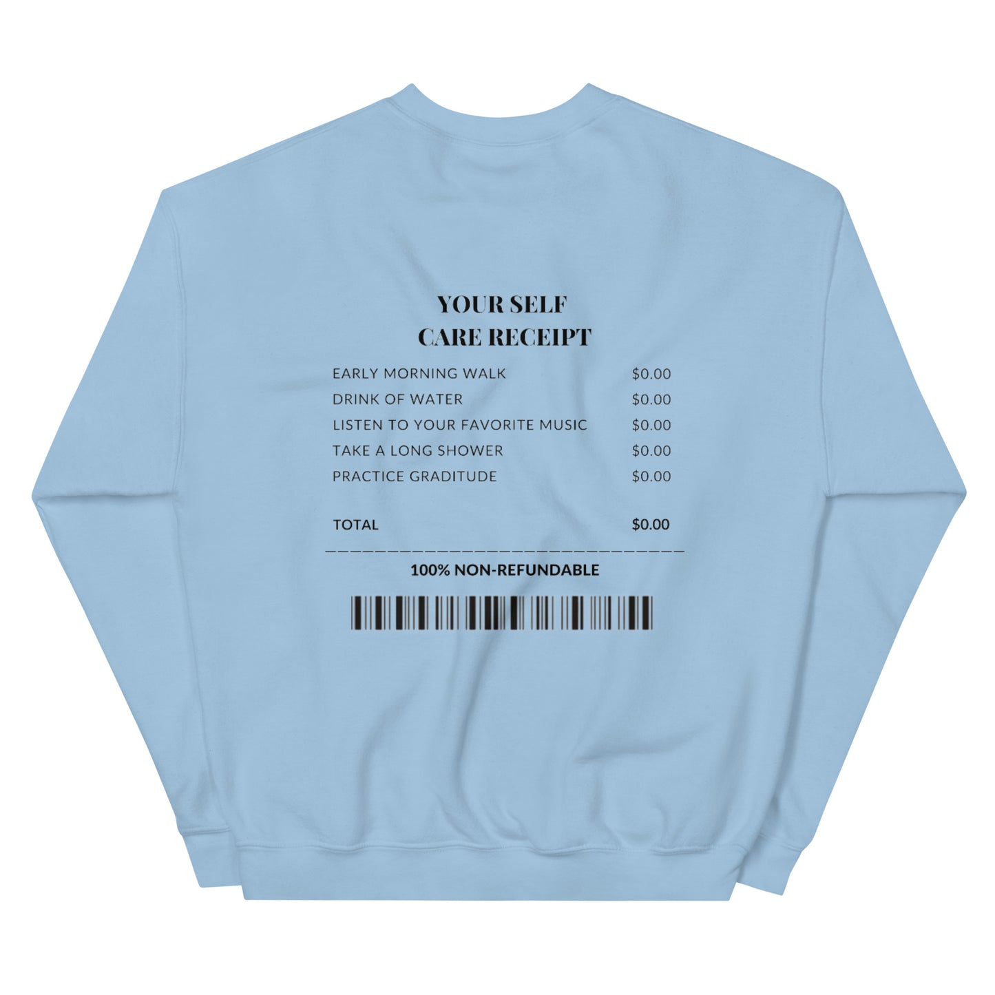 Self Care is Free Crewneck