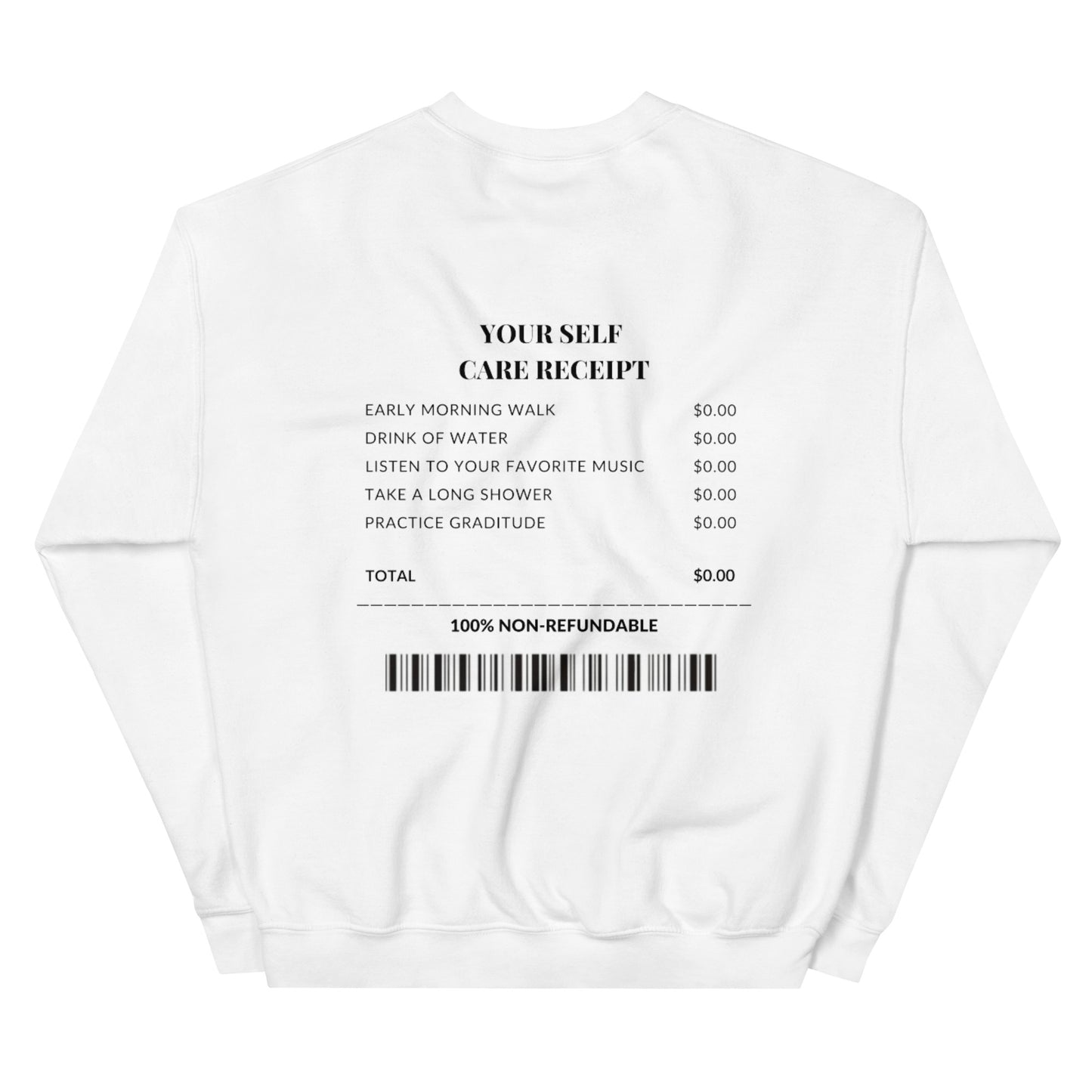 Self Care is Free Crewneck